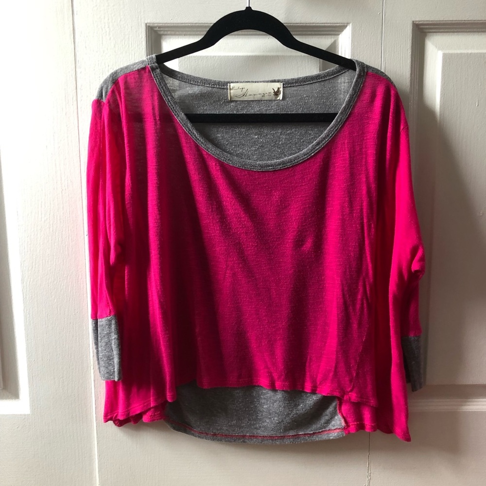 Vintage Havana 3/4 sleeve loose top